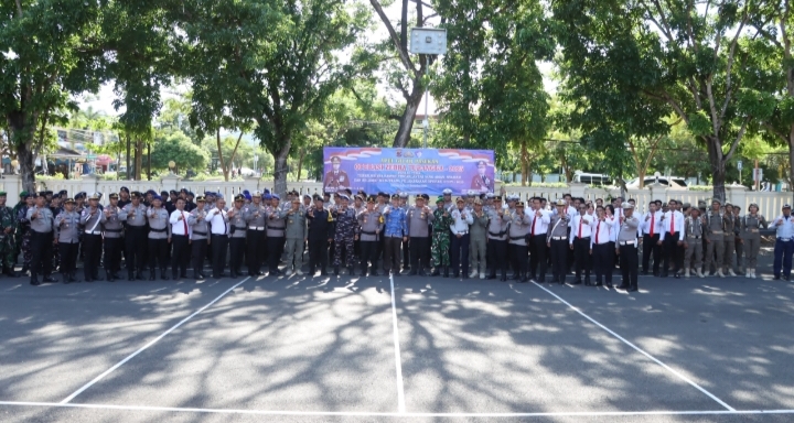Polres Manggarai Barat resmi menggelar Operasi Zebra Turangga 2025 (Dok. Fajar NTT/ Nurjana)